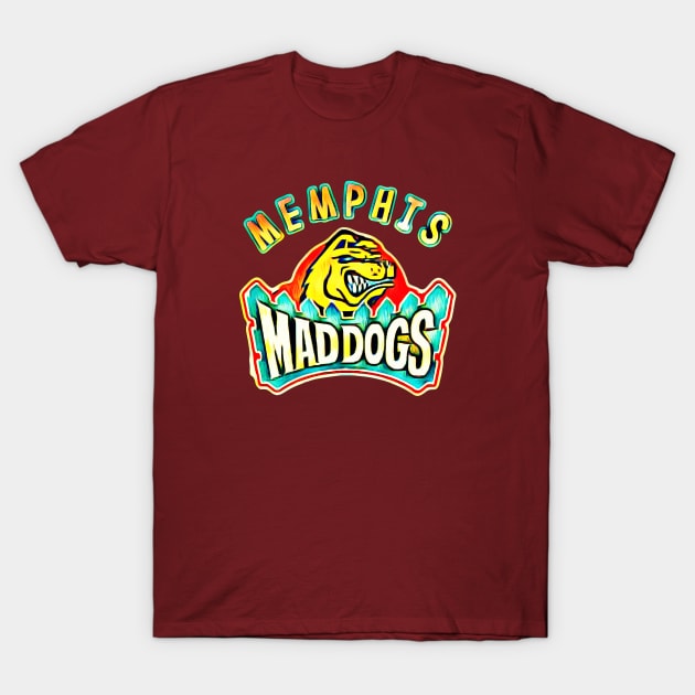 Memphis Mad Dogs Football T-Shirt by Kitta’s Shop